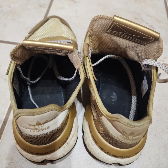 Adidas x Star Wars LIMITED EDITION Nite Jogger 'C-3PO' Sneakers Gold Size 8.5 - Picture 8 of 10